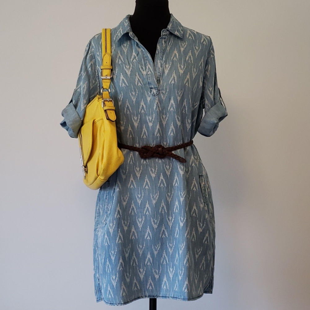 Denim tunic dress